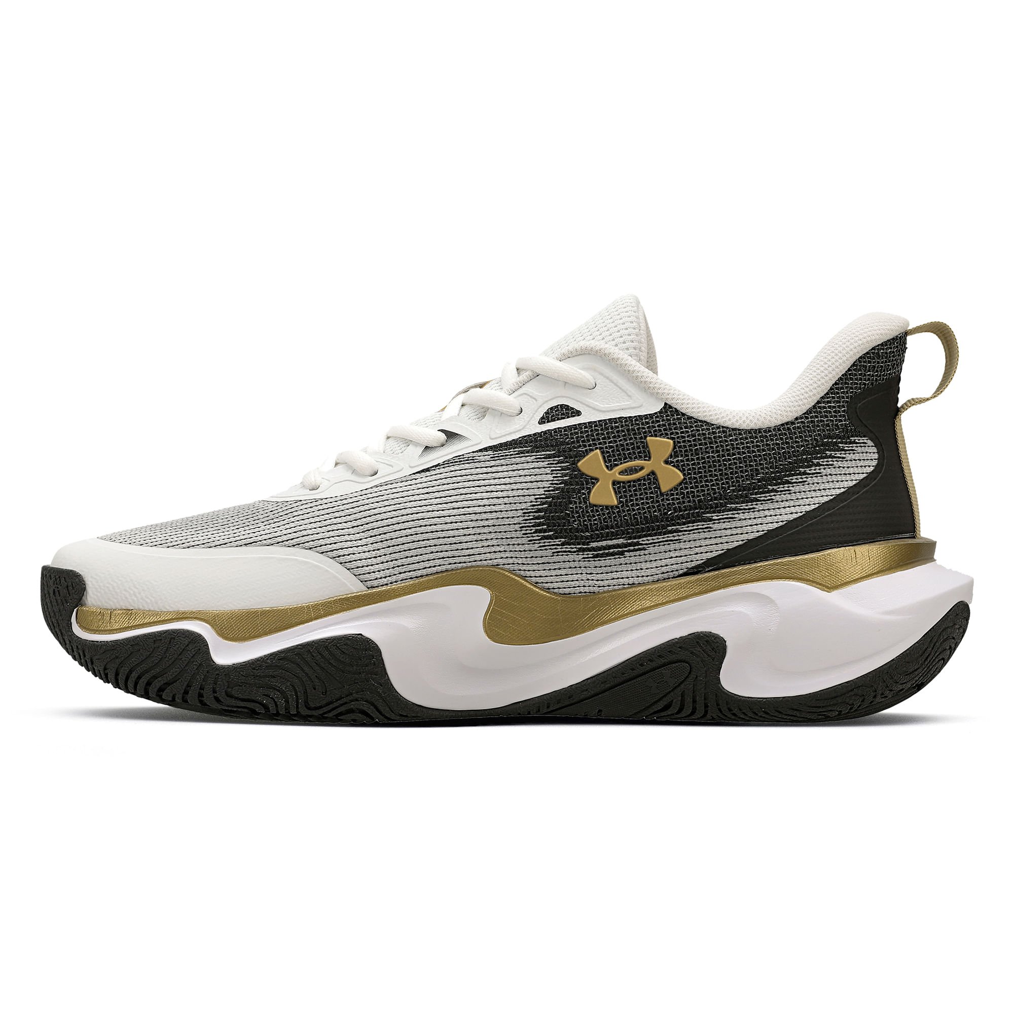 Tênis Under Armour Ua Layup Masculino Cinza/Off White 3