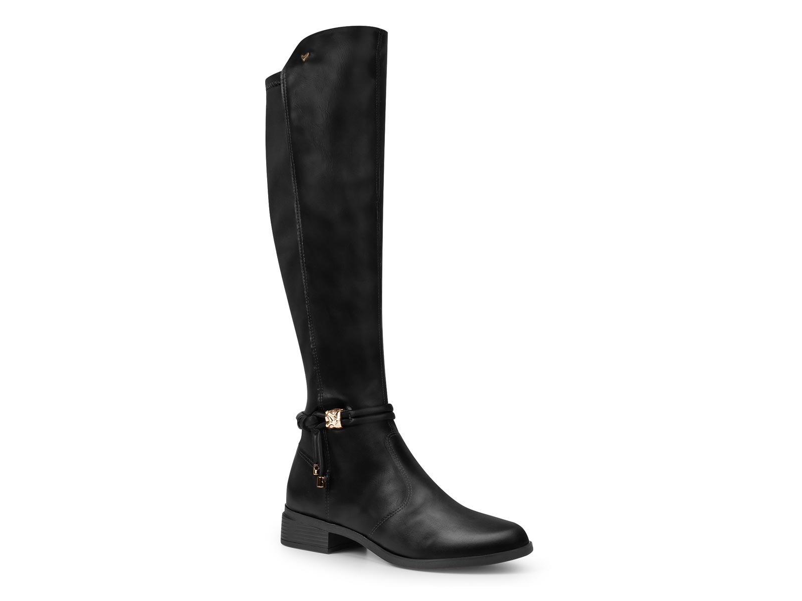 Bota Cano Longo Detalhe Corda