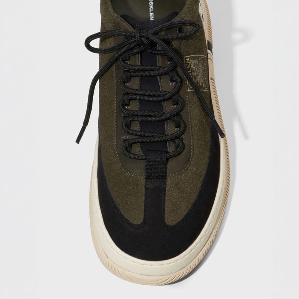 Tenis Hybrid Sprint Camurça Osklen Masculino Verde/Preto 3