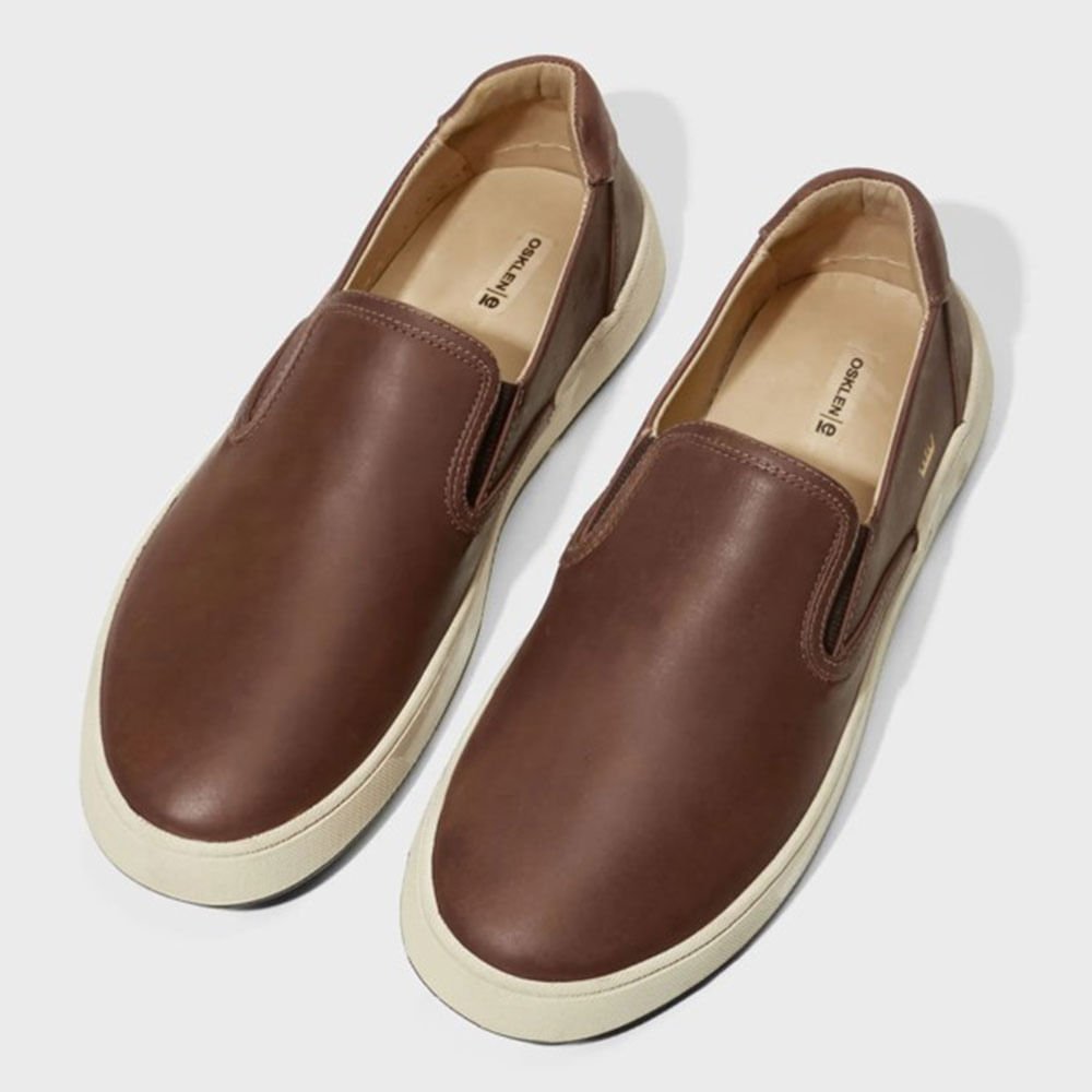 Tênis Bossanova Antique Osklen Masculino Marrom 2