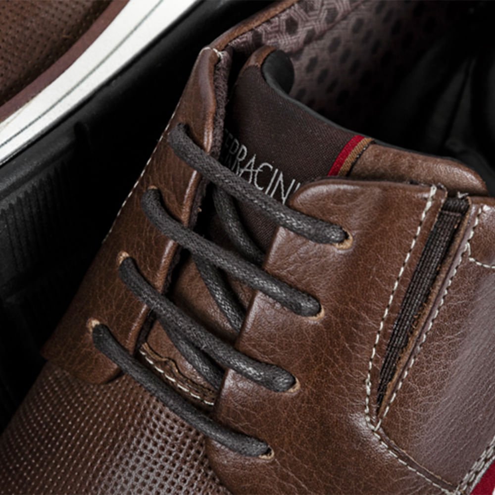 Sapato Ferracini Masculino Kingston Marrom 4