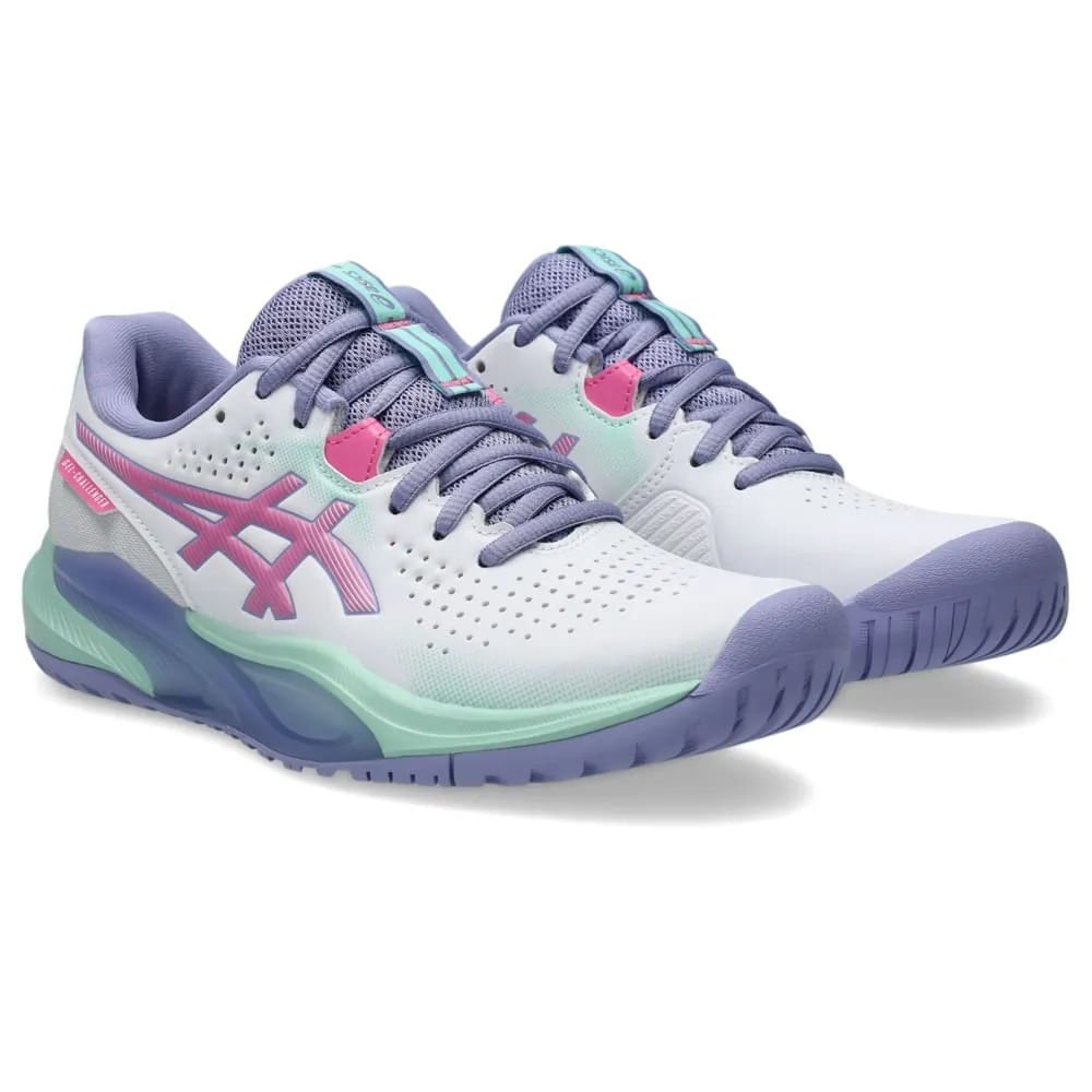 Tênis ASICS Gel-Challenger 15 Feminino Branco/Lilás 2