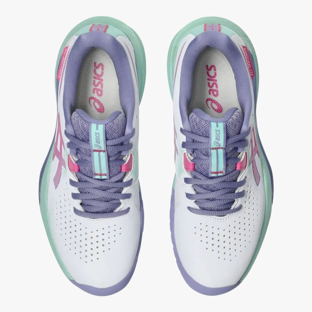 Tênis ASICS Gel-Challenger 15 Feminino Branco/Lilás