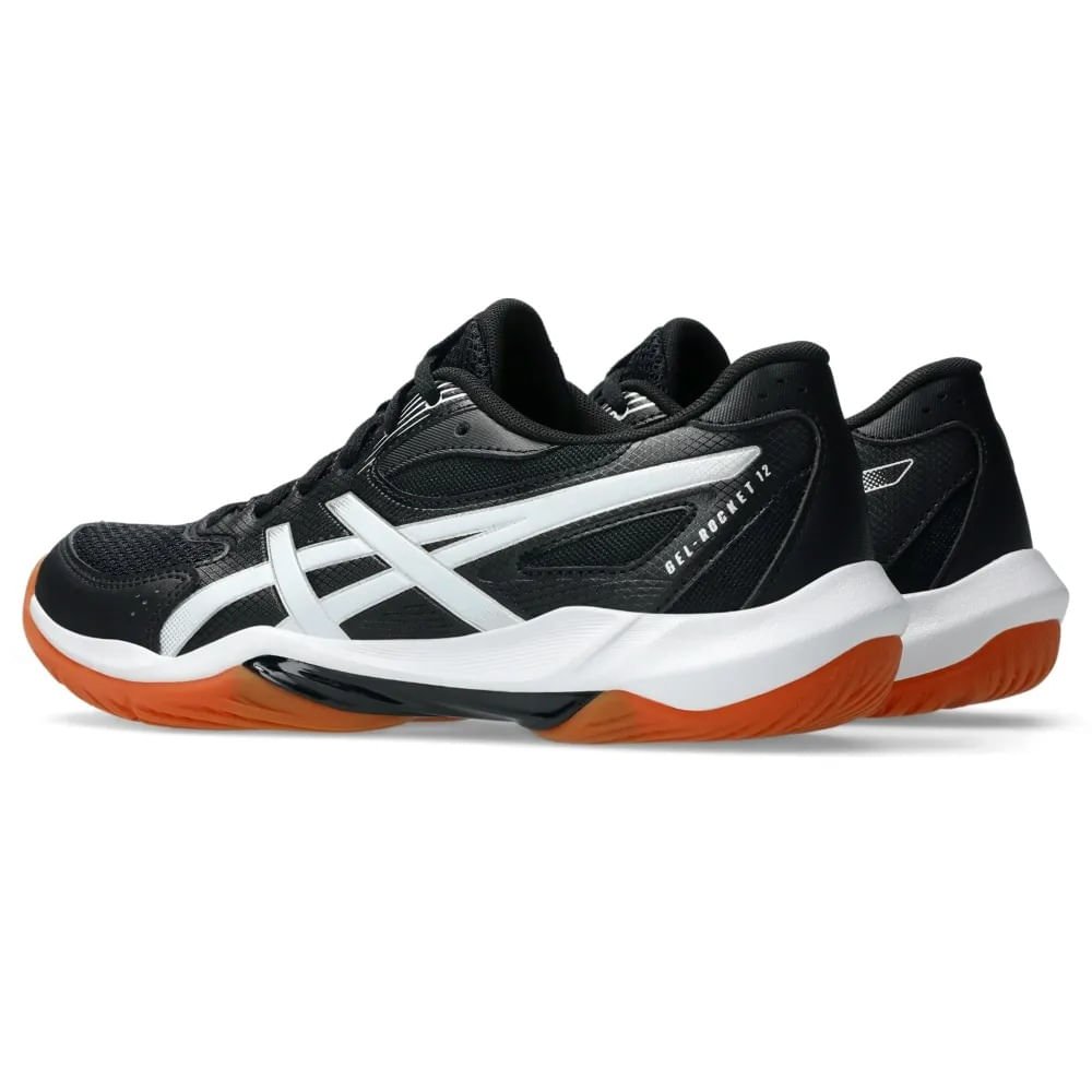 Tênis ASICS Gel-Rocket 12 Feminino Preto 4