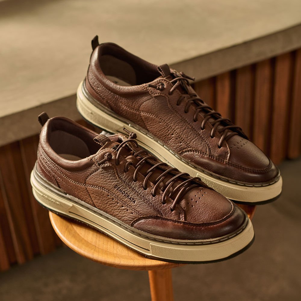 Sapatenis Foster Casual Marrom 5