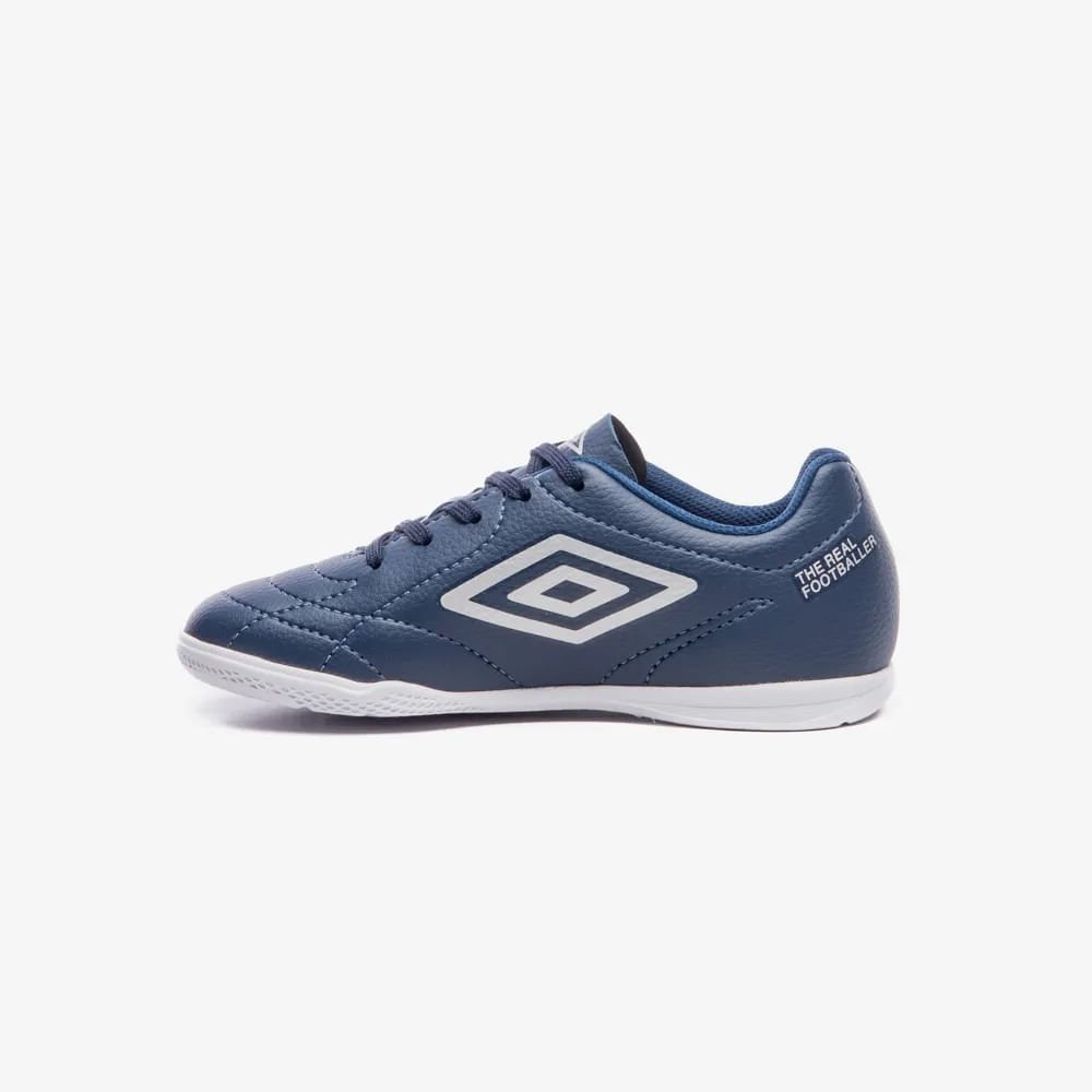 Chuteira Futsal Umbro Class Footballer Jr Azul 2