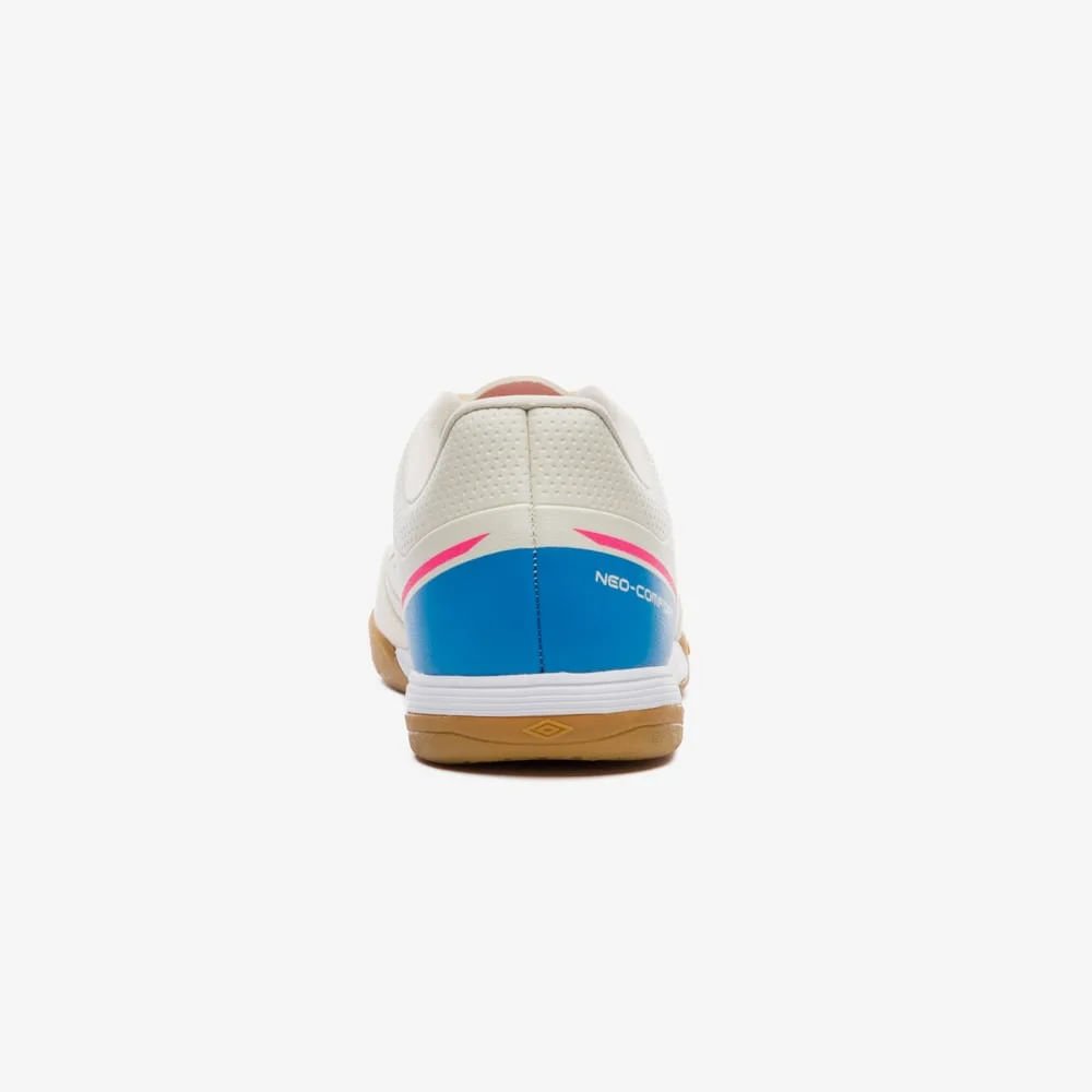Chuteira Futsal Umbro Neo-Comfort Branco/Azul 6