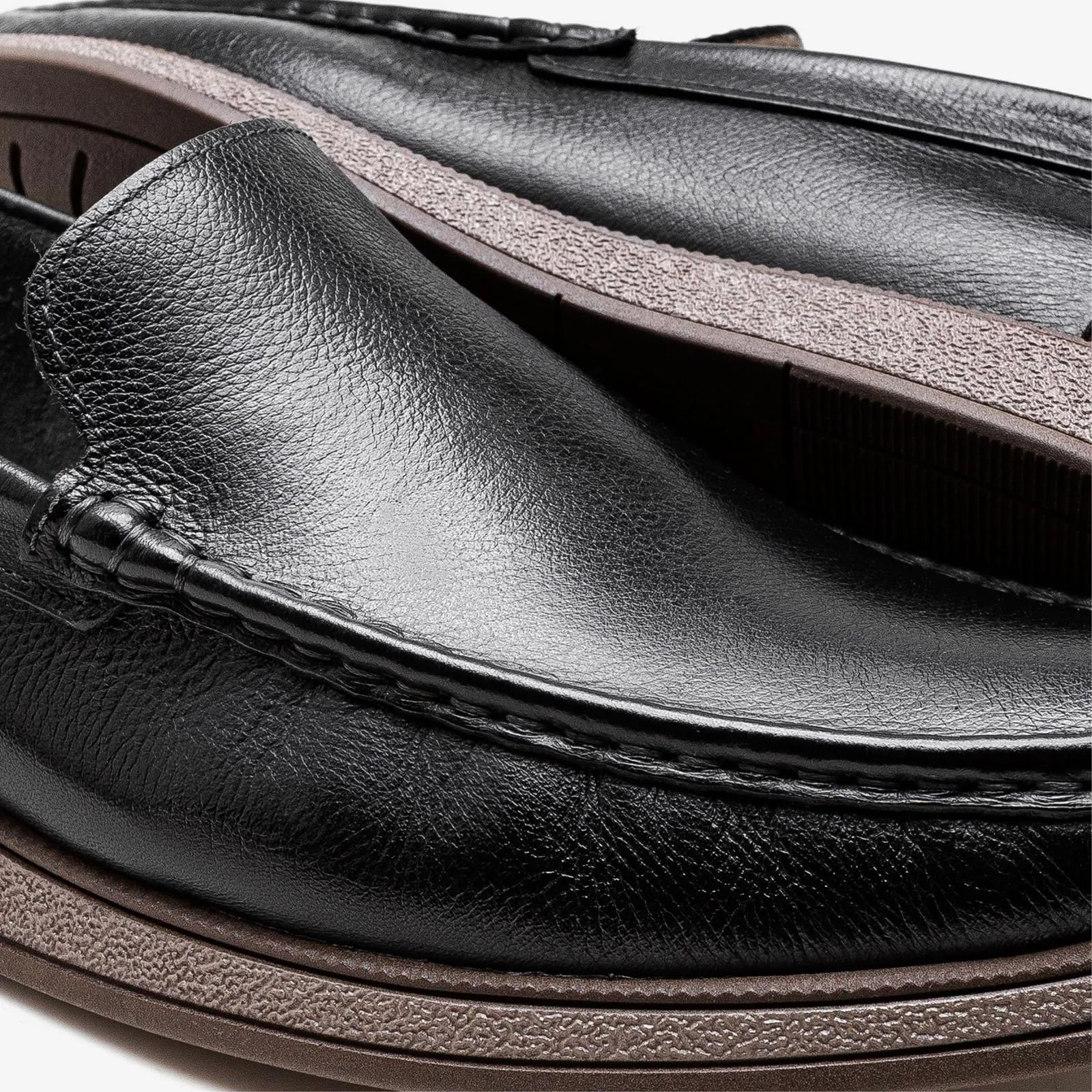 Mocassim Masculino Couro Nash Preto 3