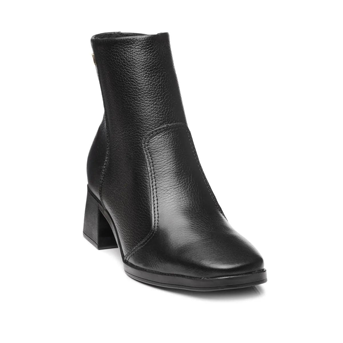 Bota Cano Médio Salto Grosso Médio Preto 3
