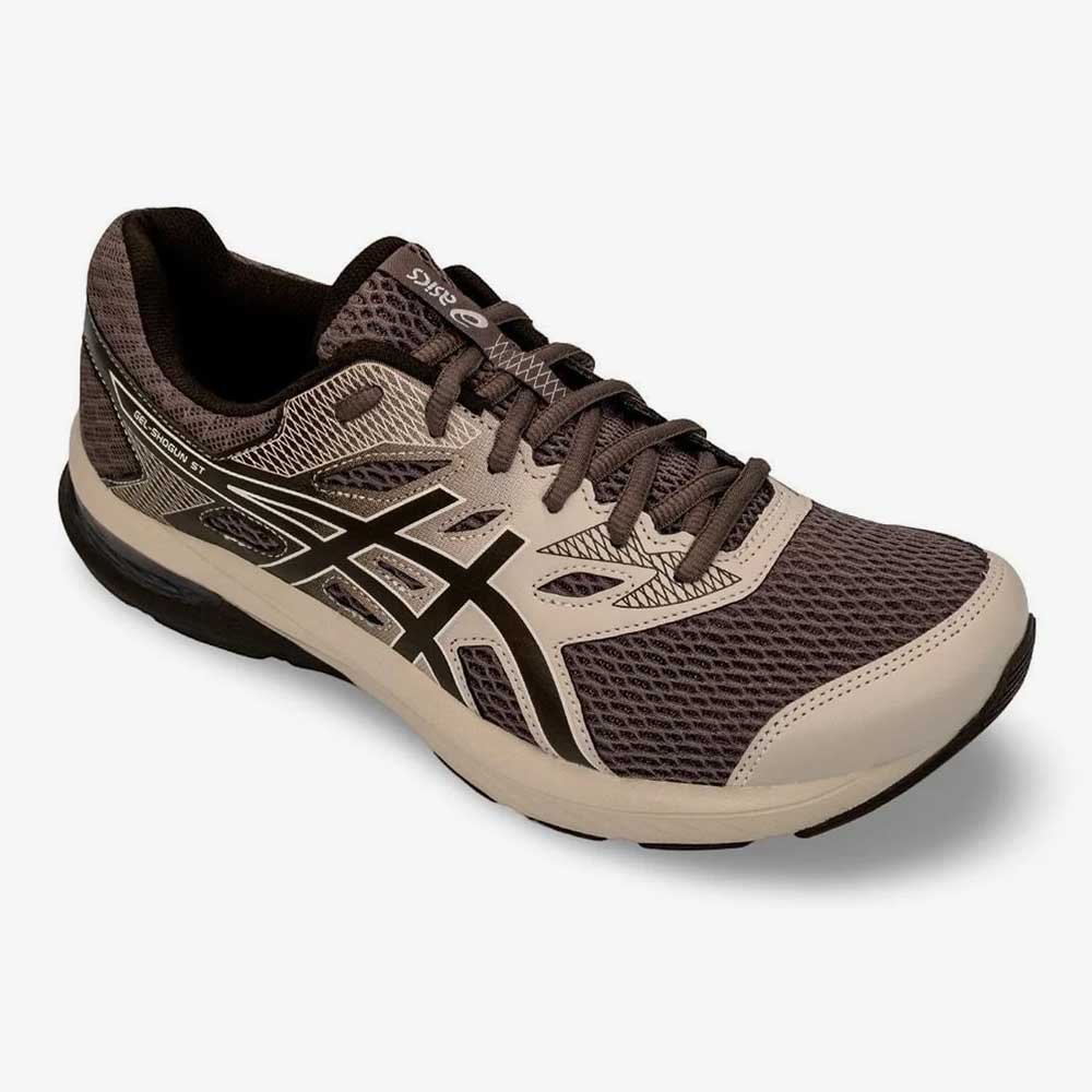 Tênis Asics Gel Shogun St Masculino Marrom 2