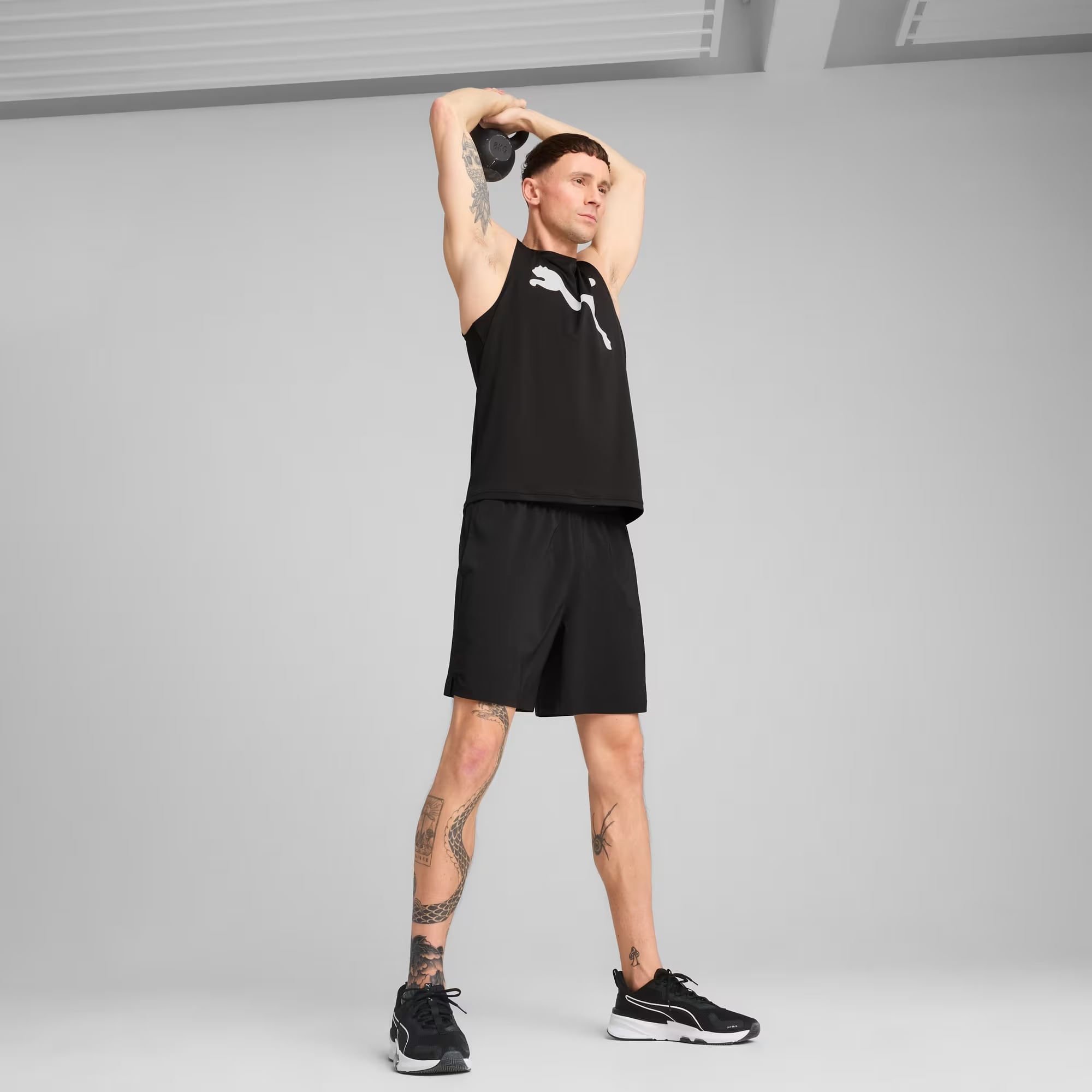 Short Puma Tad Essentials 7" Masculino Preto 3