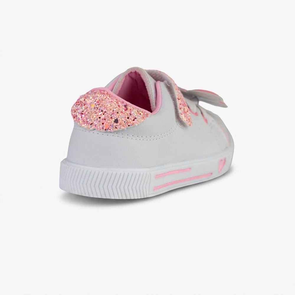 Tênis Bebê Borboleta Menina Branco 3