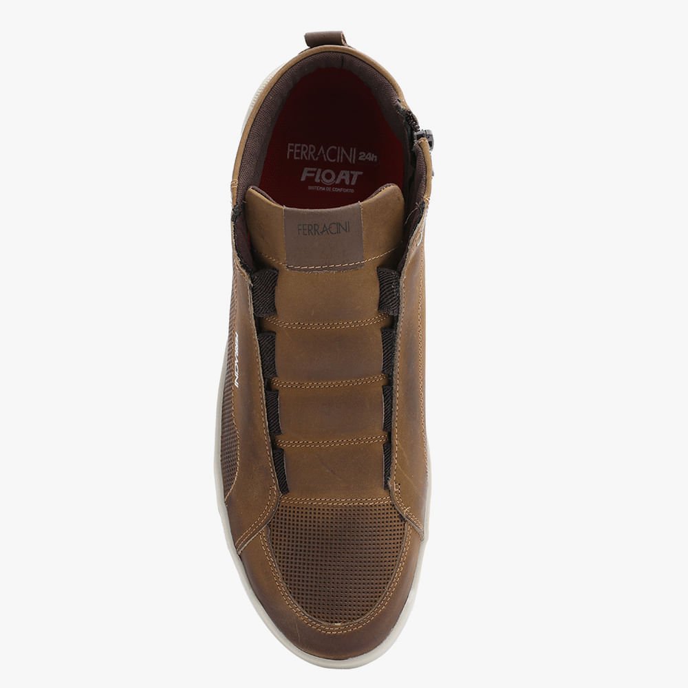 Bota Pulse Couro Masculina Marrom 3