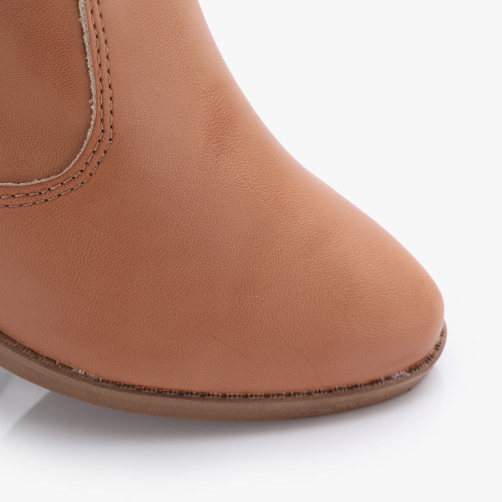Bota Salto Baixo Mississipi Marrom 4