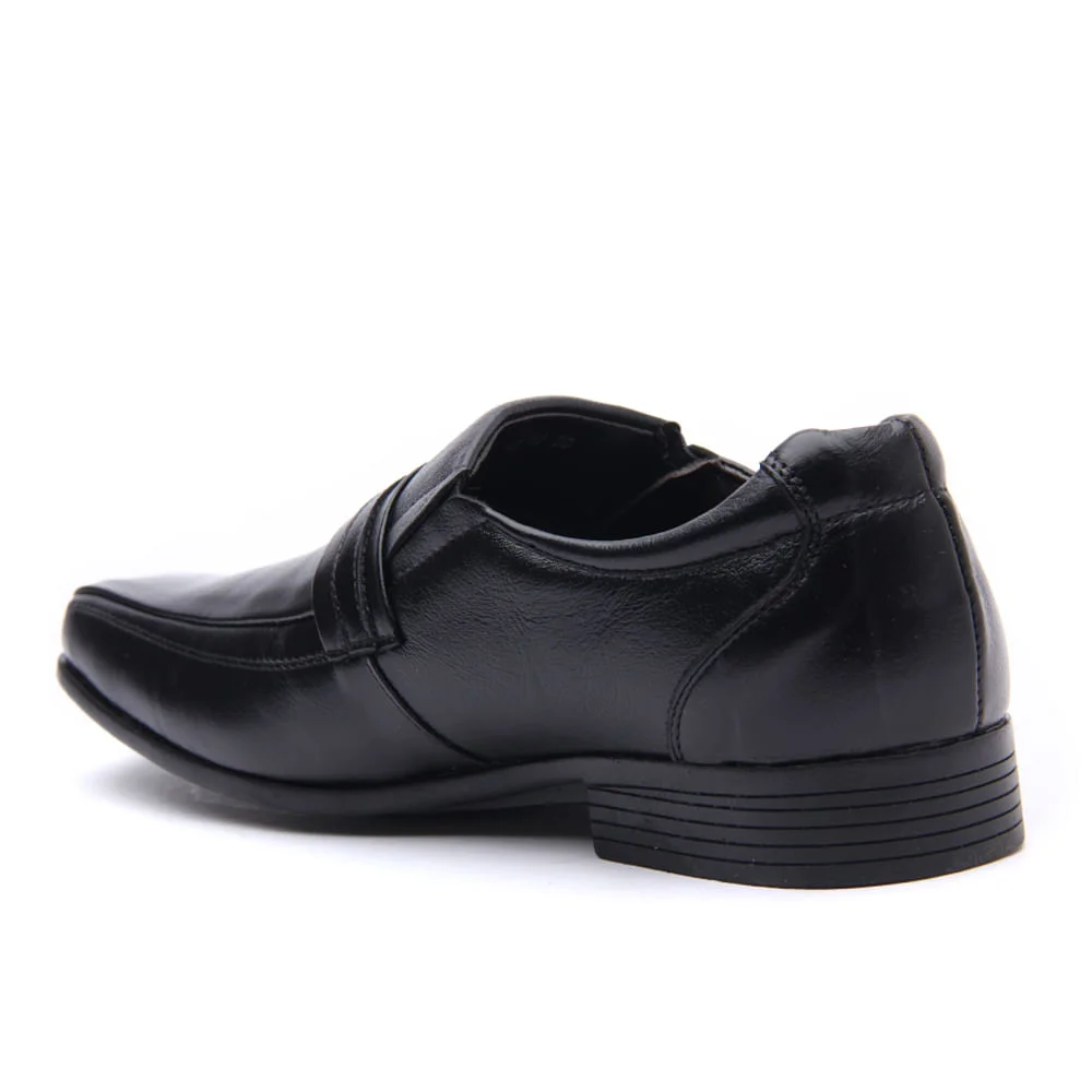 SAPATO SOCIAL ZAPATEIRO SOCIAL COM DETALHE EM FIVELA Preto Preto 2