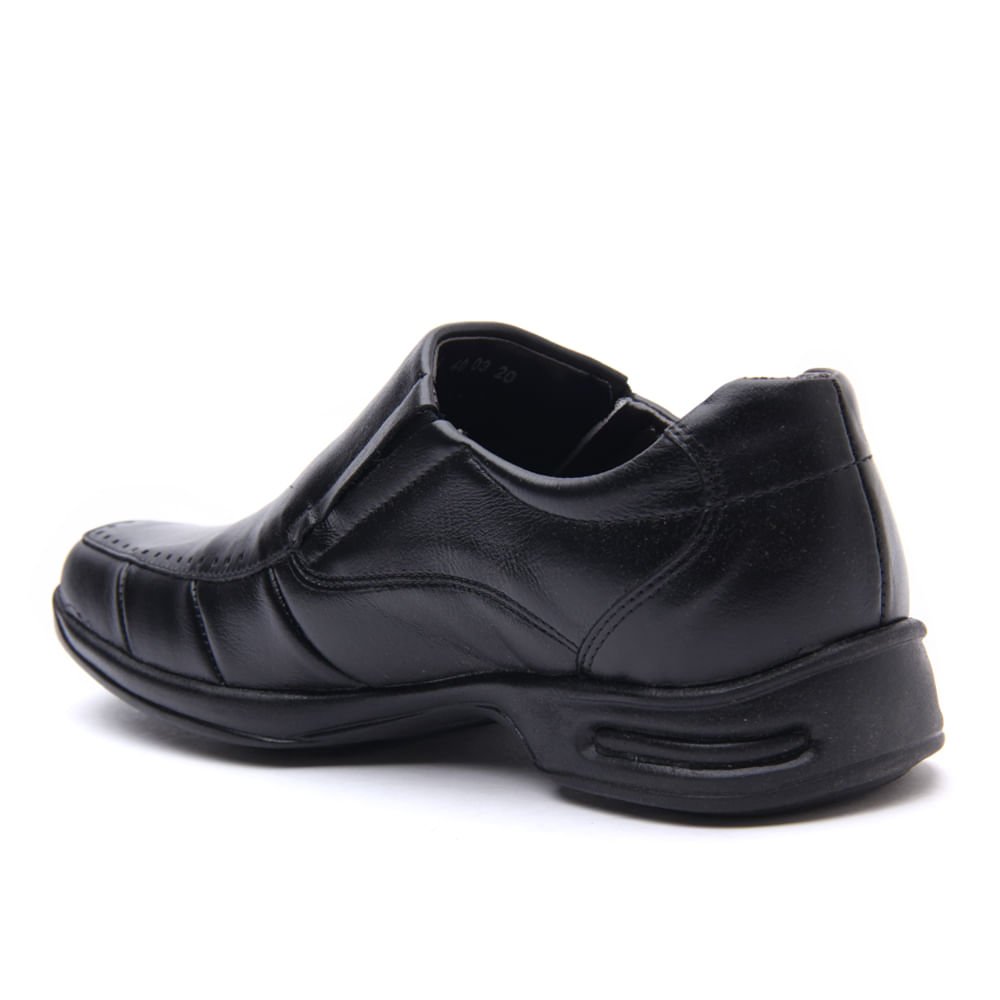 SAPATO SOCIAL ZAPATTERO SLIP ON Preto 2
