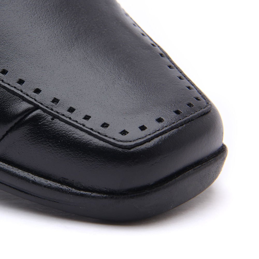 SAPATO SOCIAL ZAPATTERO SLIP ON Preto 4