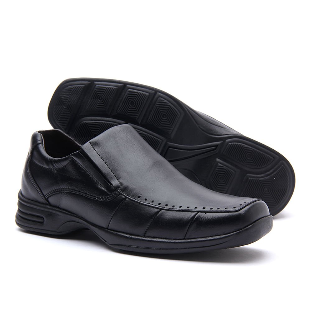 SAPATO SOCIAL ZAPATTERO SLIP ON Preto 5