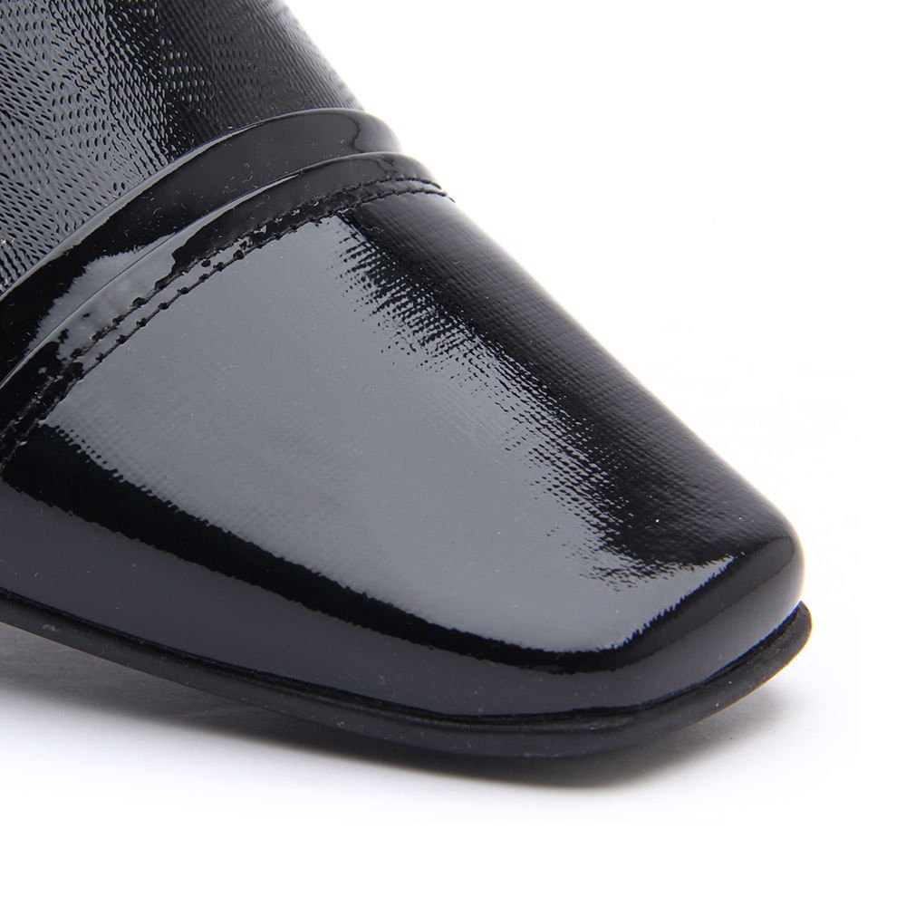 SAPATO SOCIAL JOTA PE AIR FILLLIPO VERNIZ Preto 4