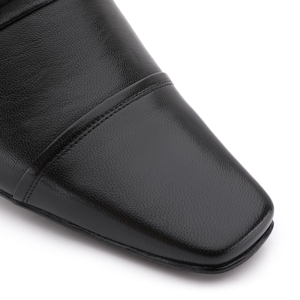 Sapato Social Air Vinitti Couro Masculino Preto 4