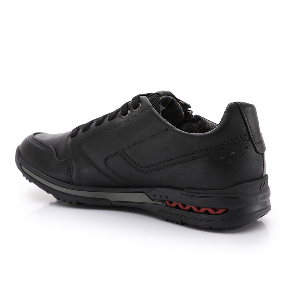 Sapatênis Washed Tradicional Pegada Preto 3