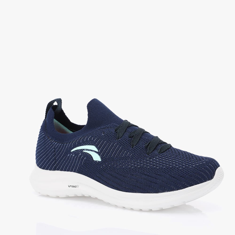 Tenis Esportivo Calce Facil com Cadarco Azul 3