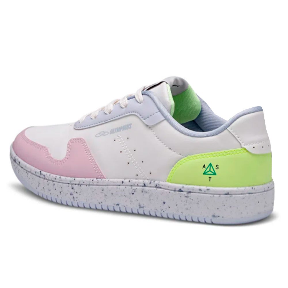 Tênis Olympikus Urbano Ast - Feminino - Branco-Rosa Branco 4