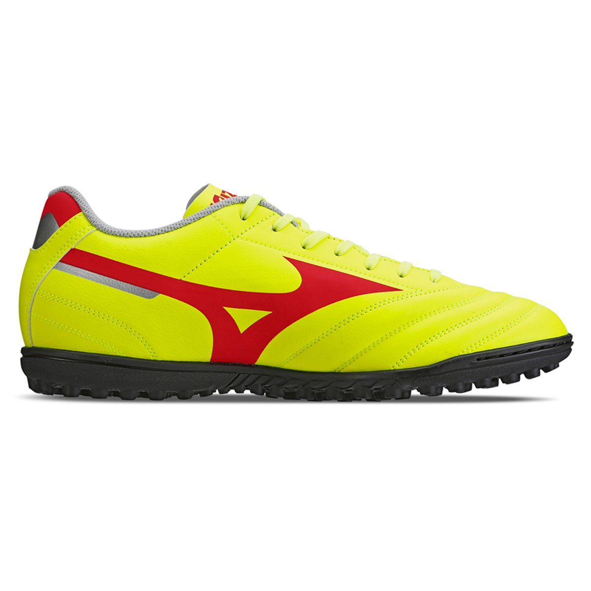 Chuteira Society Mizuno Morelia Club As - Masculino - Amarelo-Neon Amarelo 1