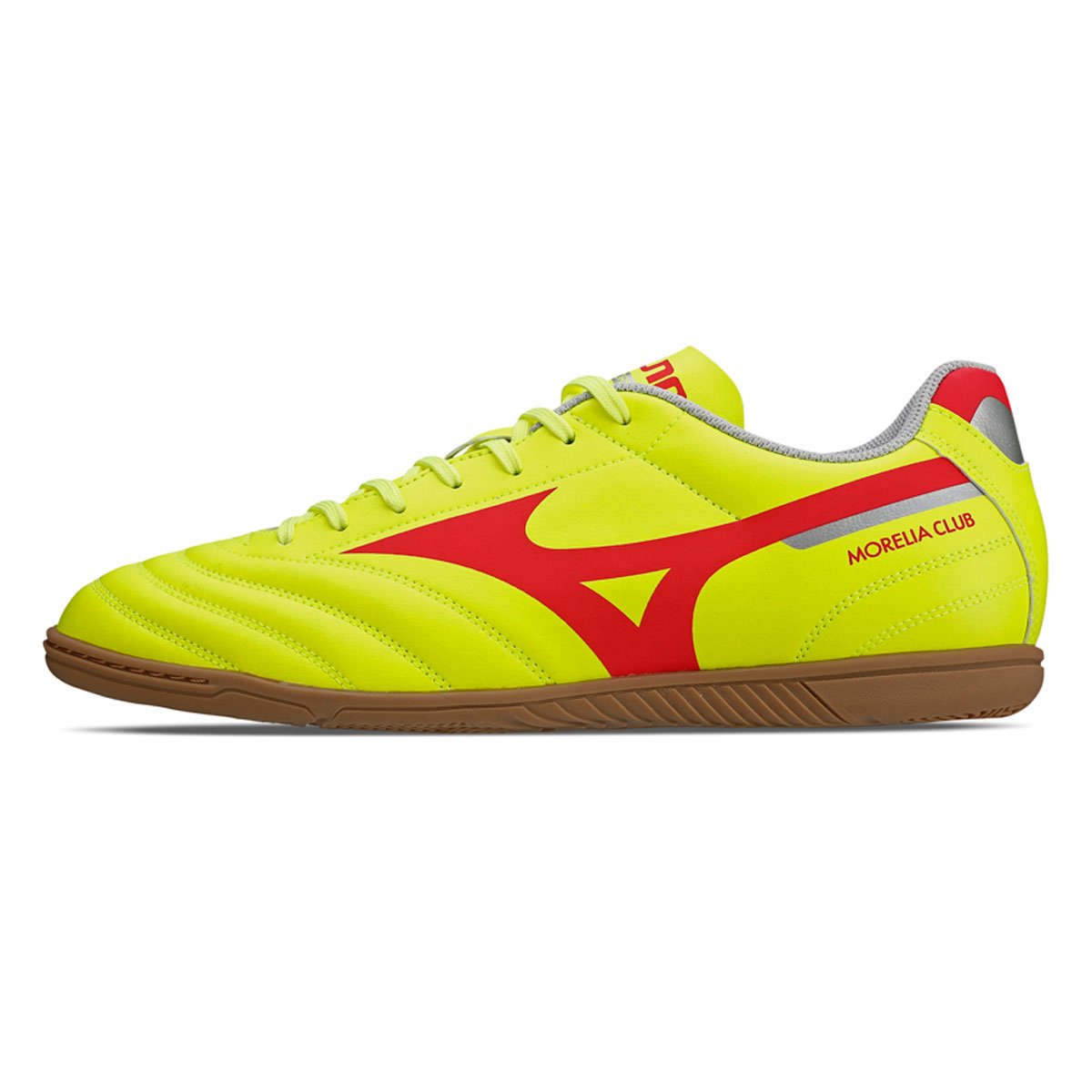 Chuteira Futsal Mizuno Morelia Club IN - Masculino - Amarelo-Neon Amarelo 2