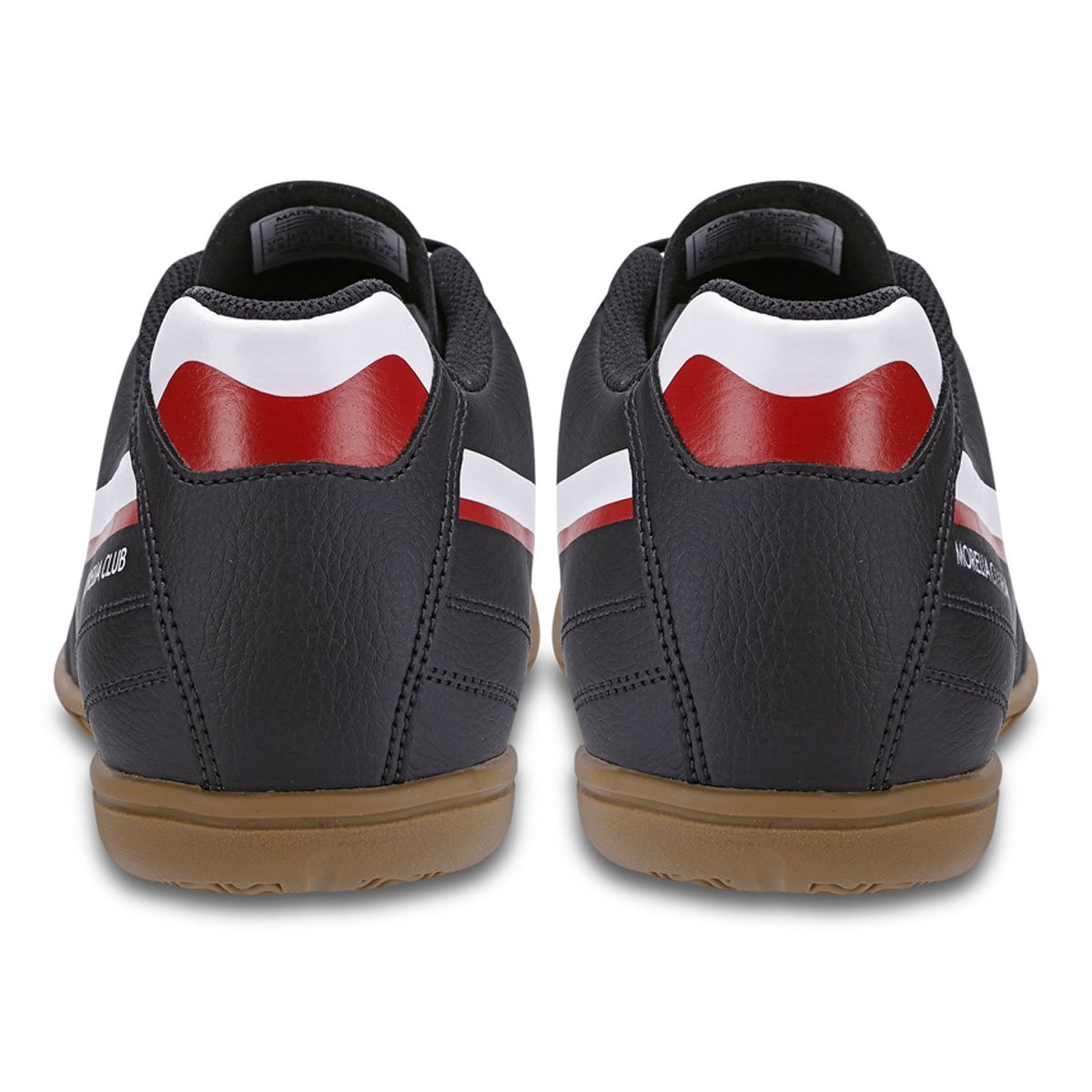 Chuteira Futsal Mizuno Morelia Club IN - Masculino - Preto-Branco Preto 4