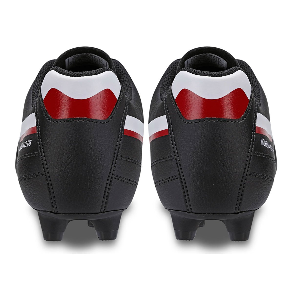 Chuteira Campo Mizuno Morelia Club MD - Preto-Branco Preto 4