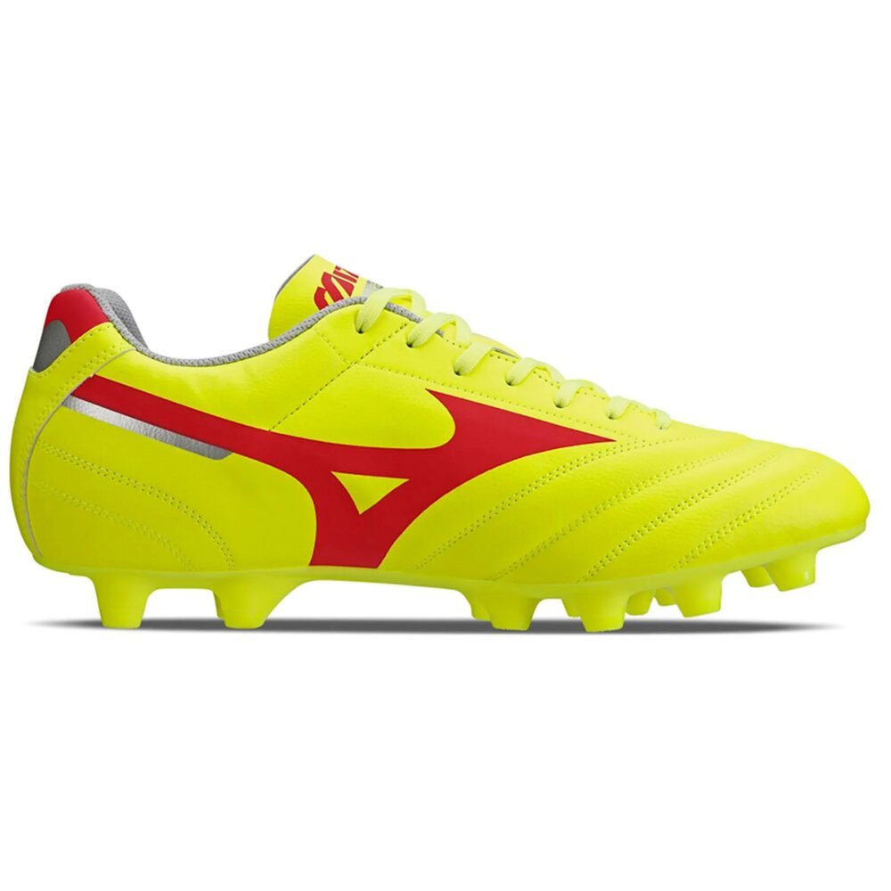 Chuteira Campo Mizuno Morelia Club MD - Amarelo Neon
