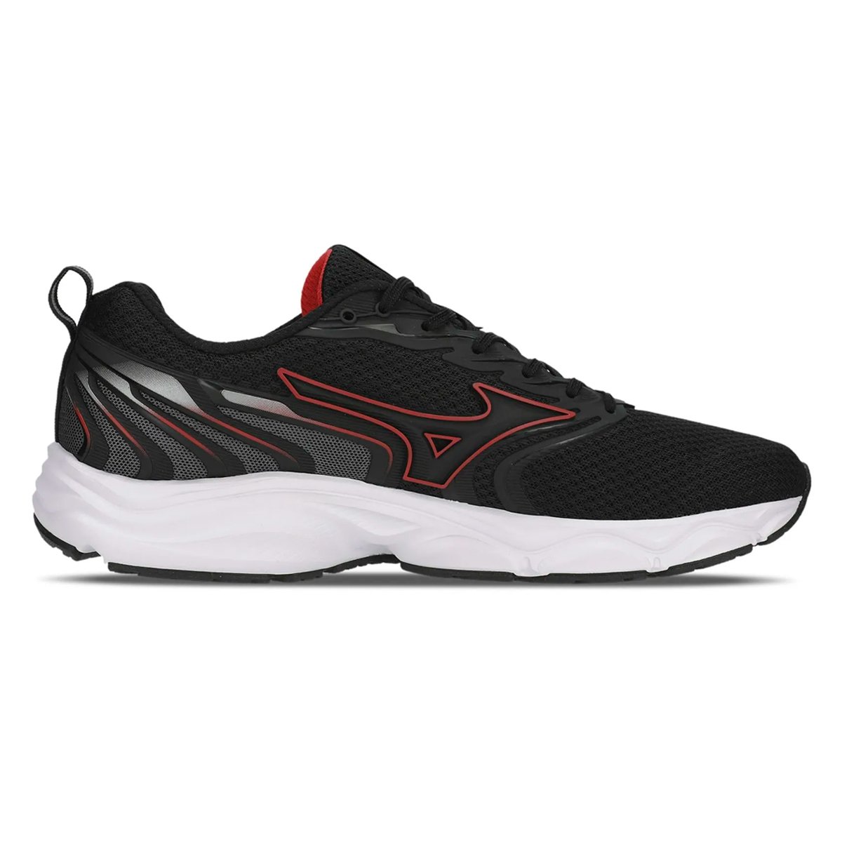 Tênis Mizuno Jet 7 - Masculino - Preto-Vermelho Preto/Vermelho 1