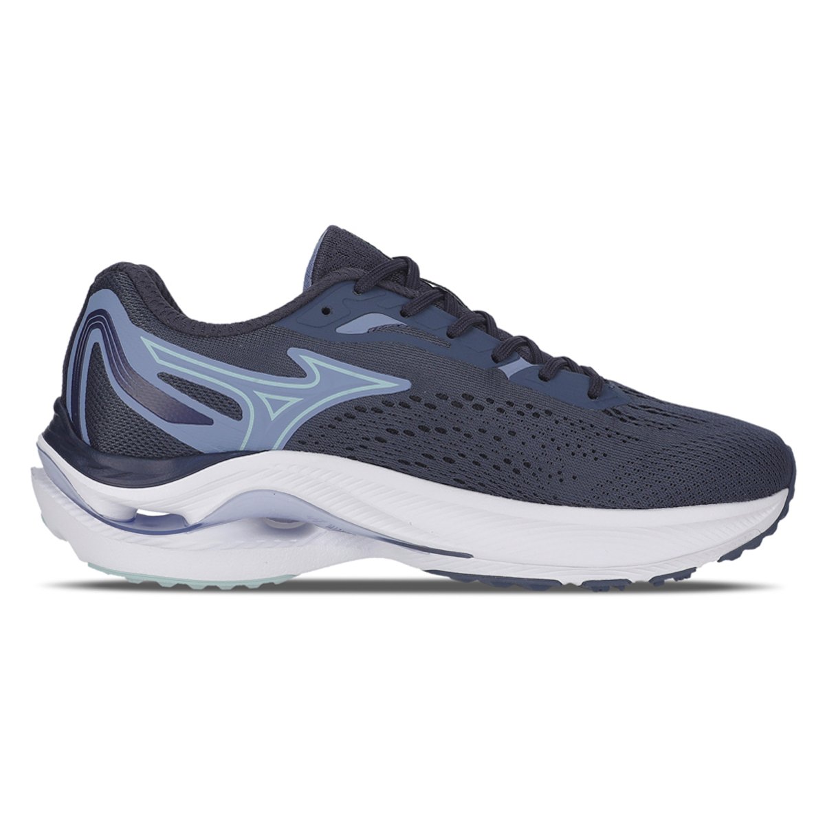Tênis Mizuno Wave Vitality 6 - Feminino - Marinho Azul 1