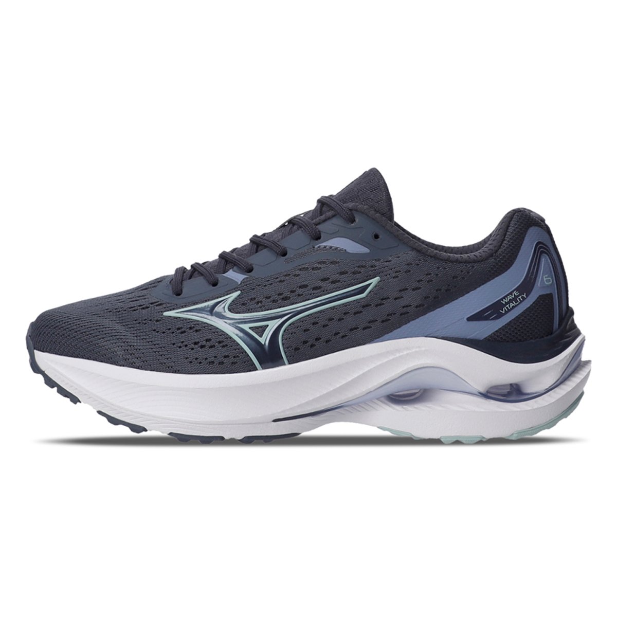 Tênis Mizuno Wave Vitality 6 - Feminino - Marinho Azul 2