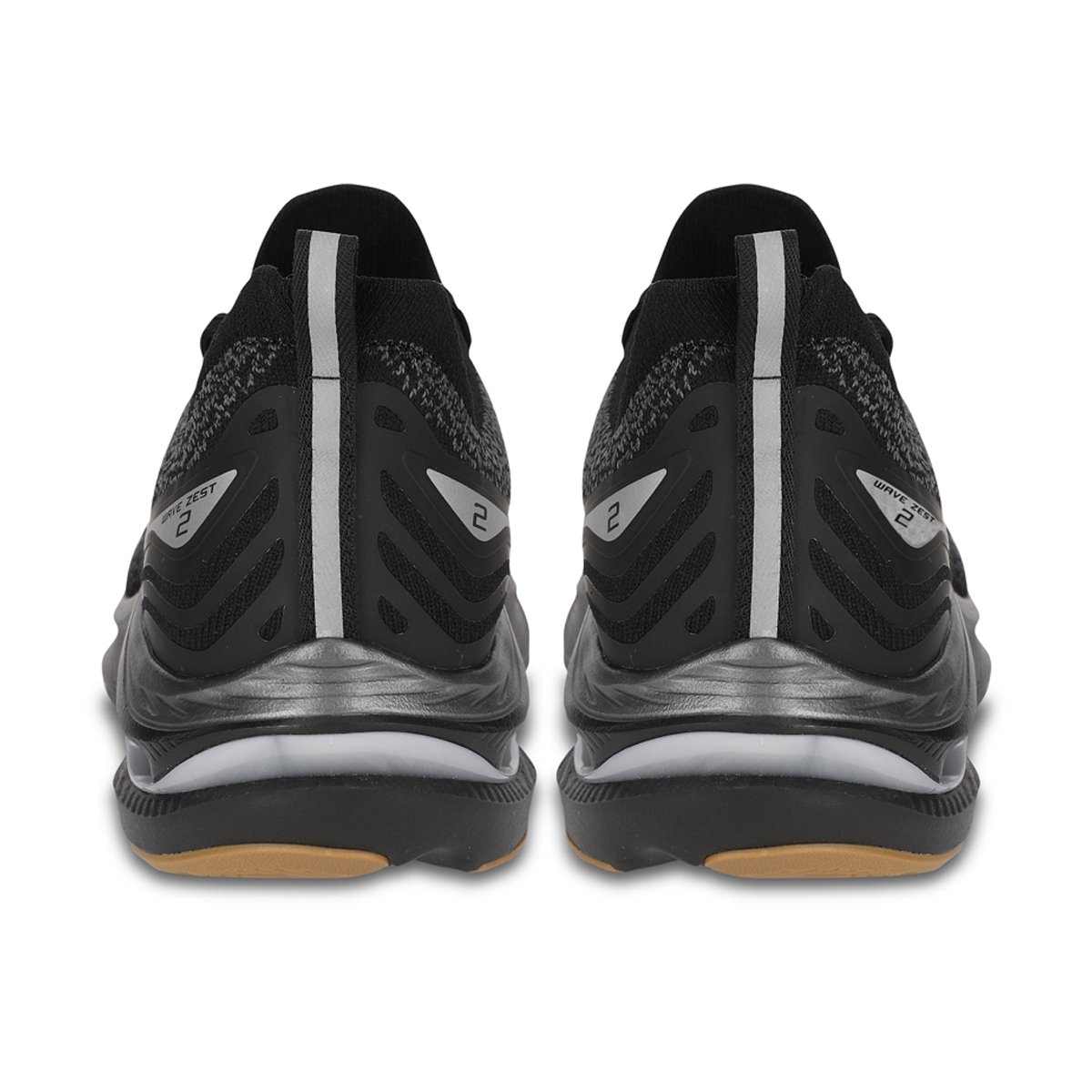 Tênis Mizuno Wave Zest 2 - Masculino - Preto-Cinza Preto/Cinza 4