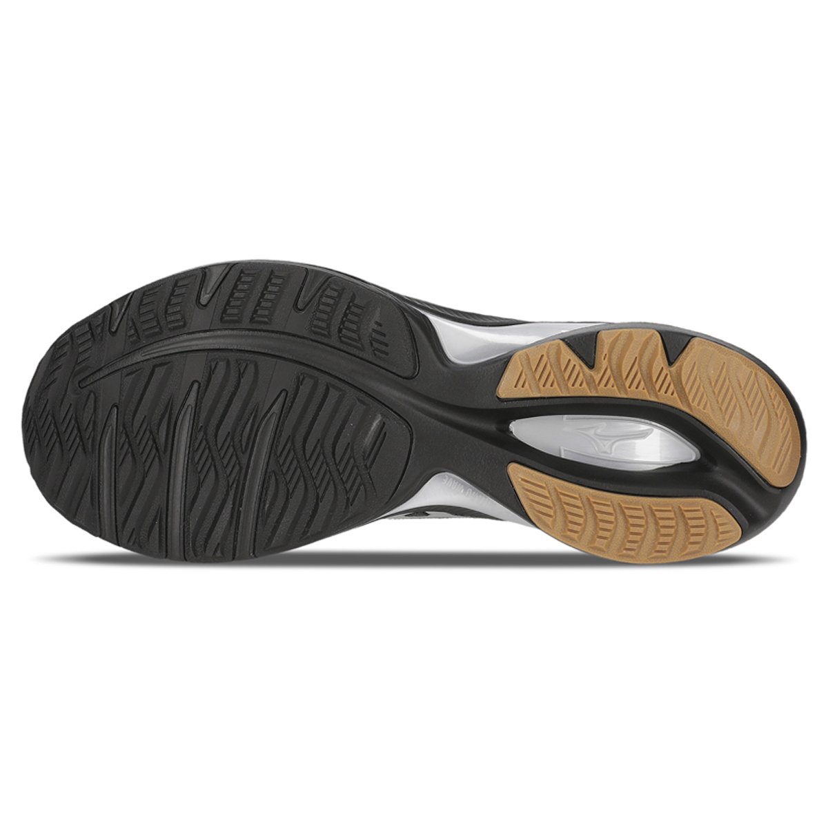Tênis Mizuno Wave Zest 2 - Masculino - Preto-Cinza Preto/Cinza 5