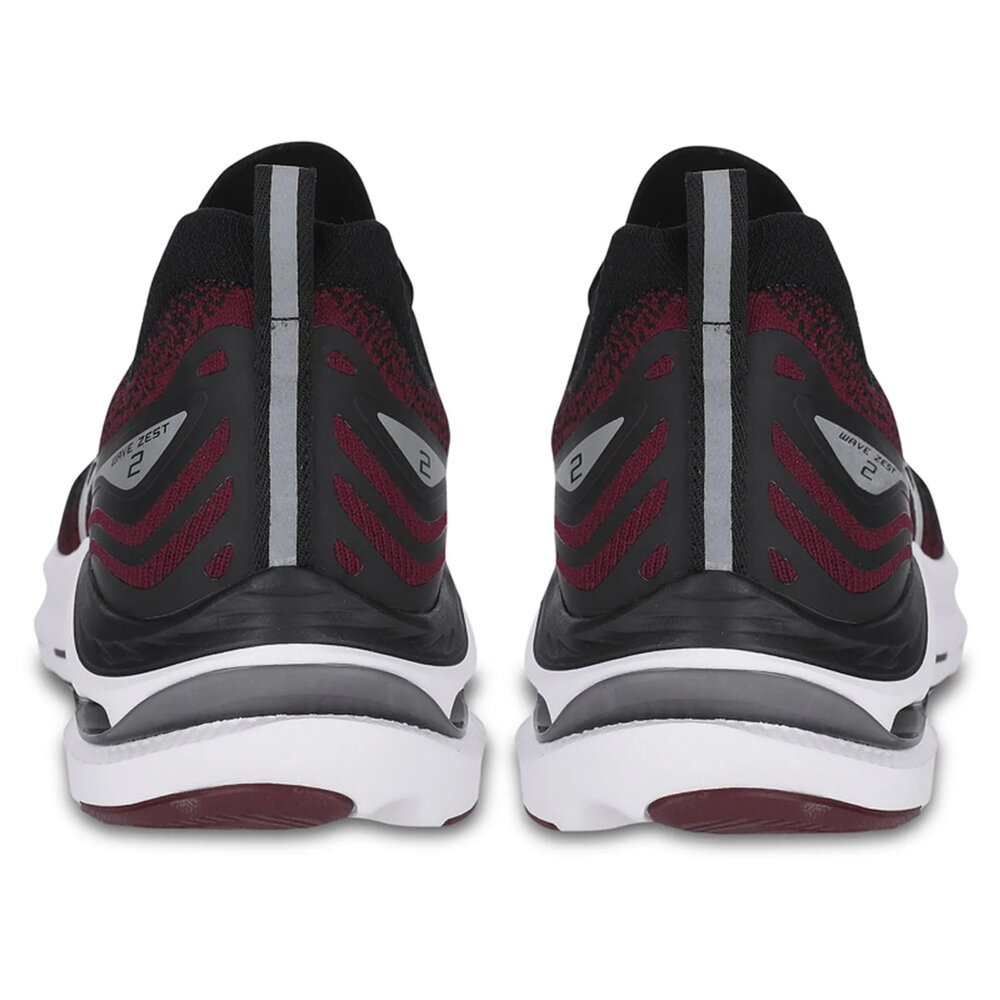 Tênis Mizuno Wave Zest 2 - Masculino - Preto-Vermelho Preto/Vermelho 4