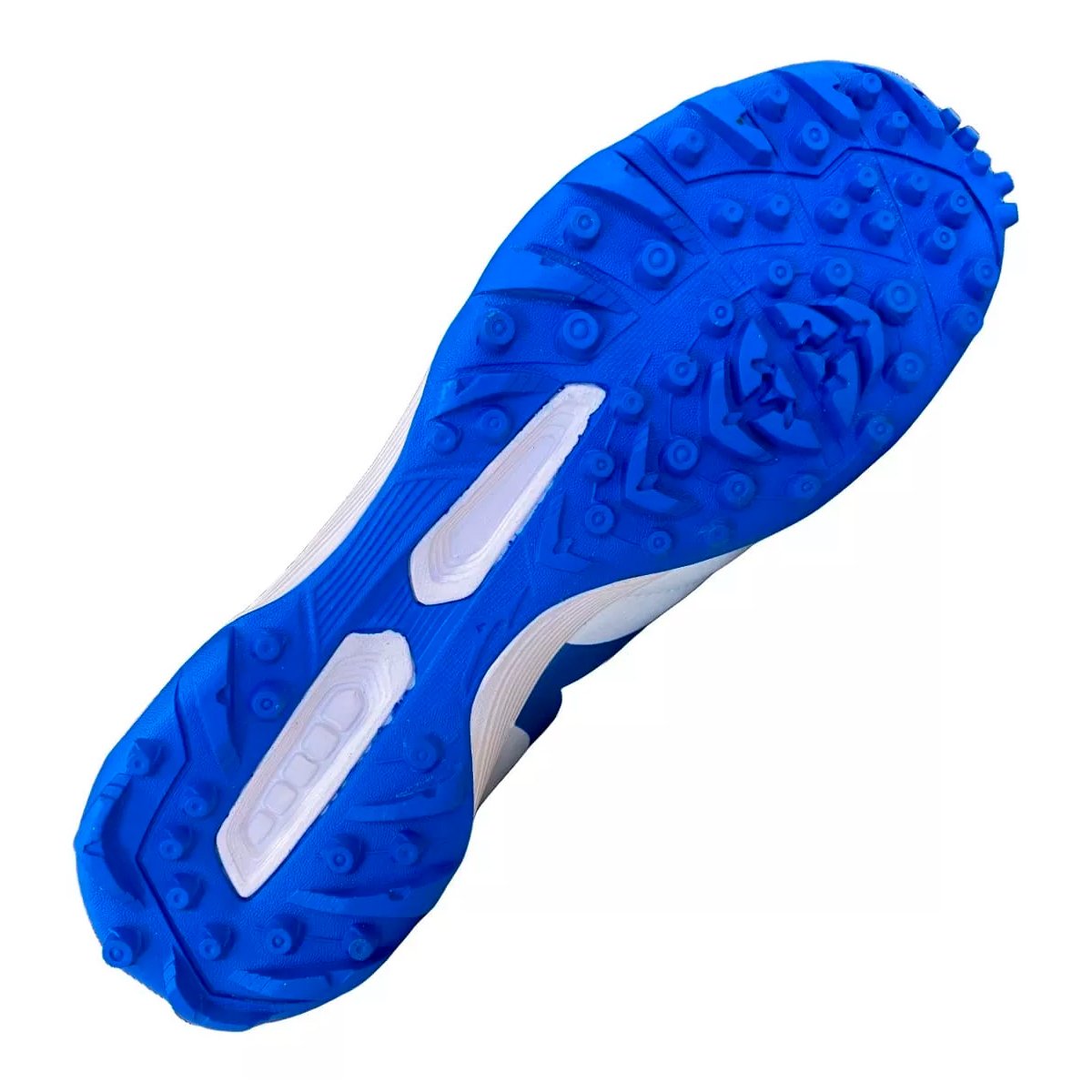 Chuteira Society Mizuno Morelia Classic As - Masculino - Branco-Azul-Dourado Branco/Azul 4