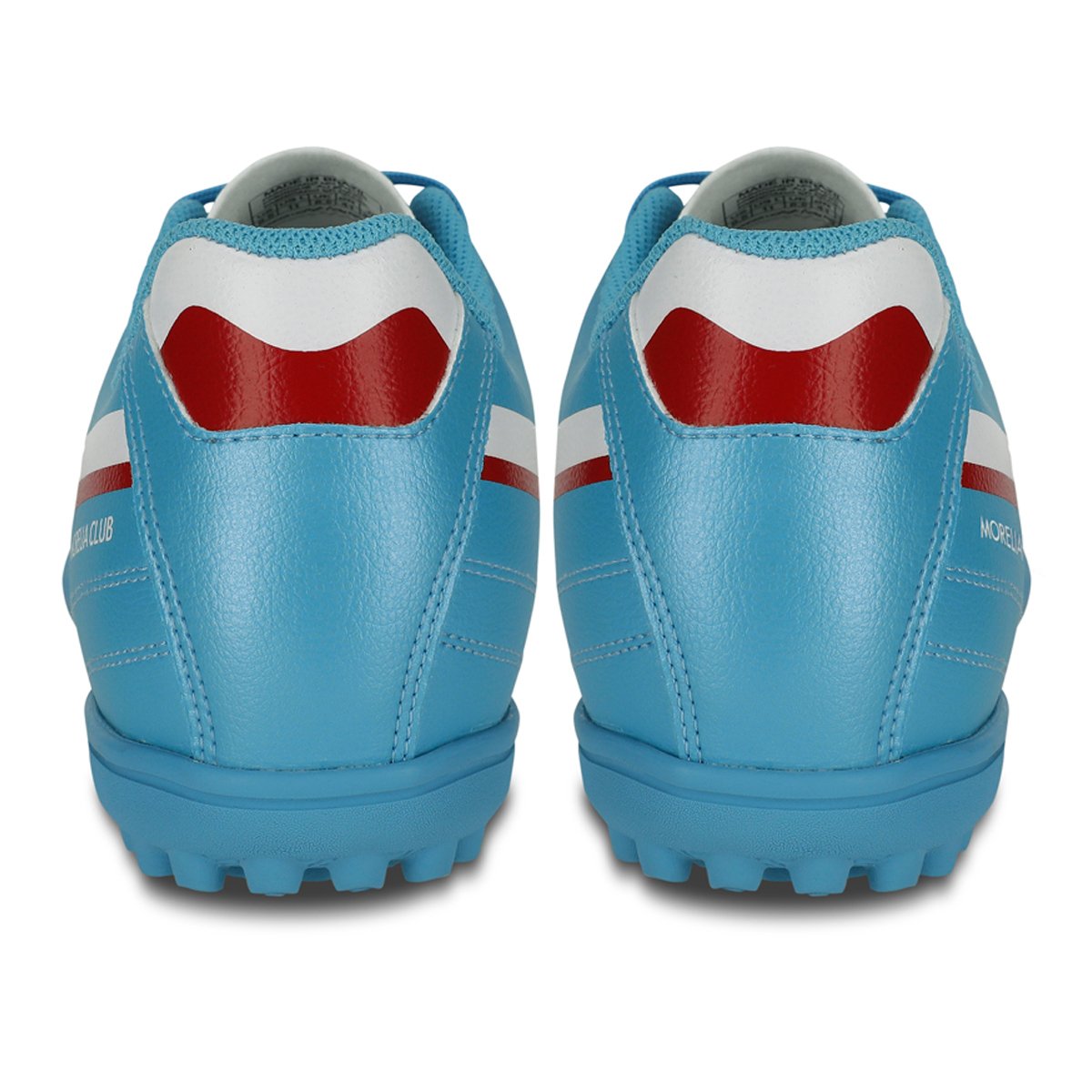 Chuteira Society Mizuno Morelia Club As - Masculino - Azul-Branco-Vermelho Azul/Branco 4