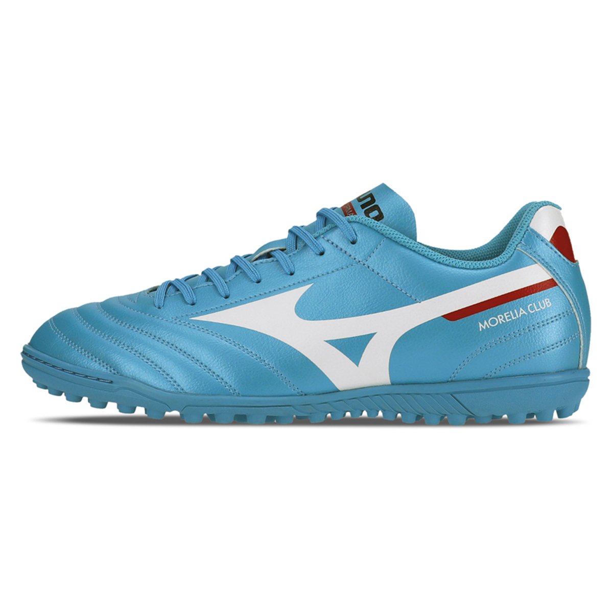 Chuteira Society Mizuno Morelia Club As - Masculino - Azul-Branco-Vermelho Azul/Branco 2