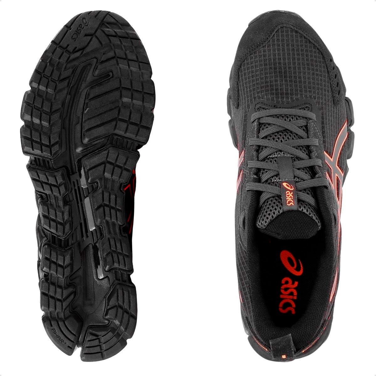 Tênis Asics Gel Quantum 360 CTW - Masculino - Preto-Laranja Preto/Laranja 4