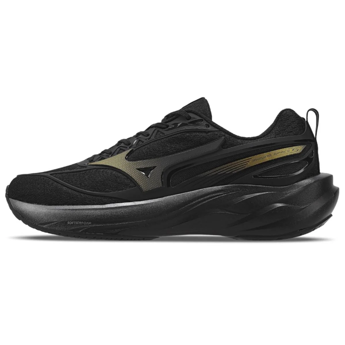 Tênis Mizuno Space 5 - Masculino - Preto-Preto Preto 2