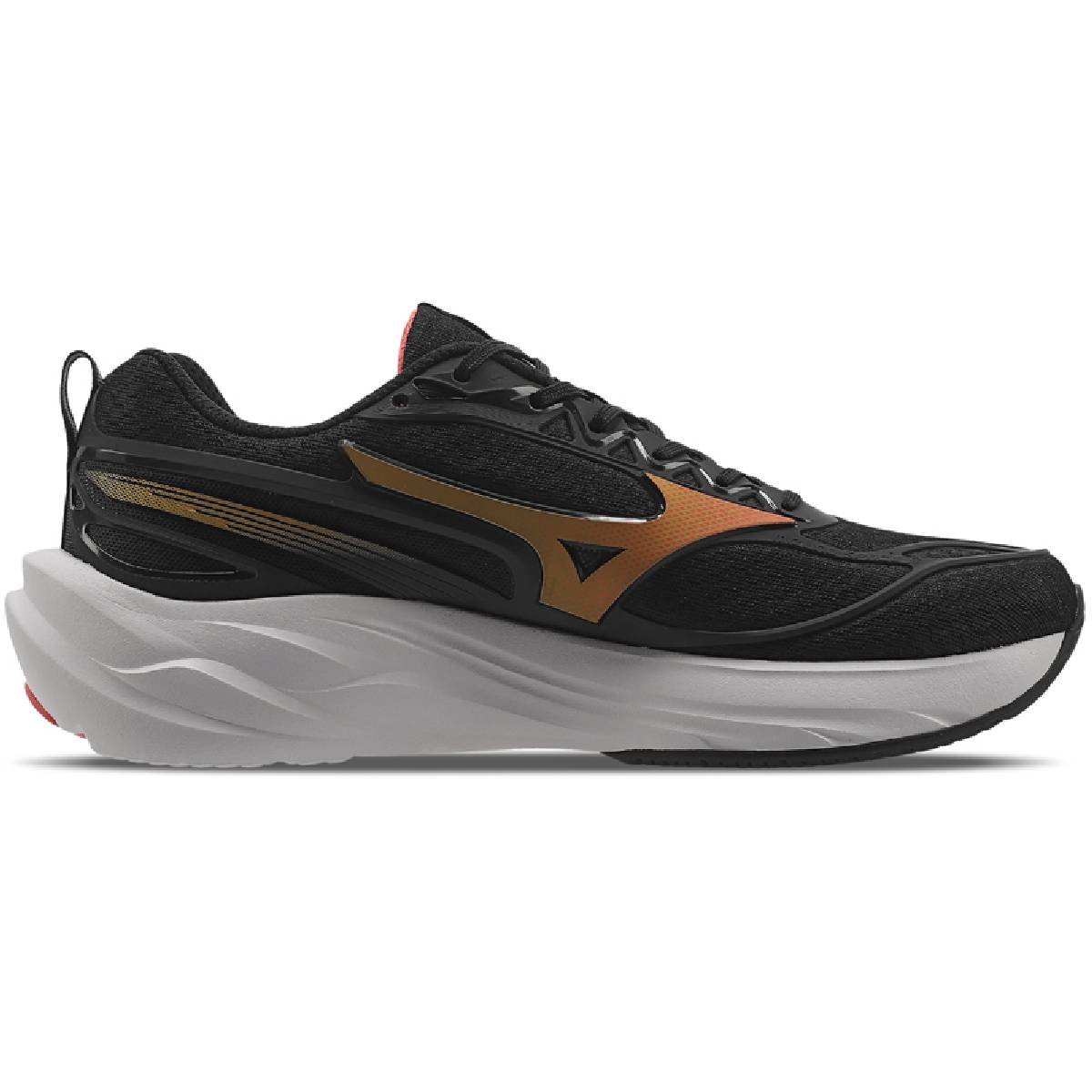 Tênis Mizuno Space 5 - Masculino - Preto-Laranja Preto/Laranja 1