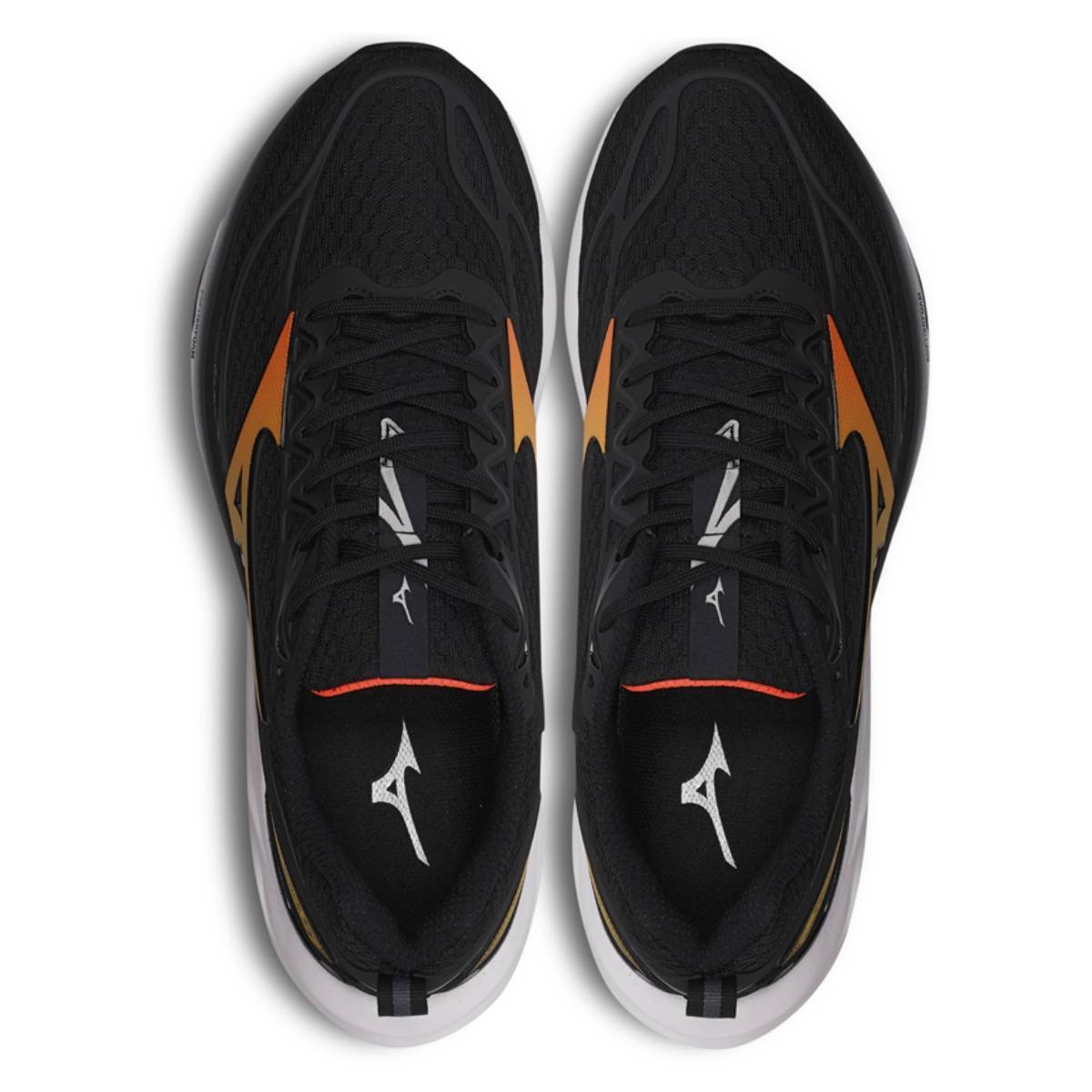 Tênis Mizuno Space 5 - Masculino - Preto-Laranja Preto/Laranja 3