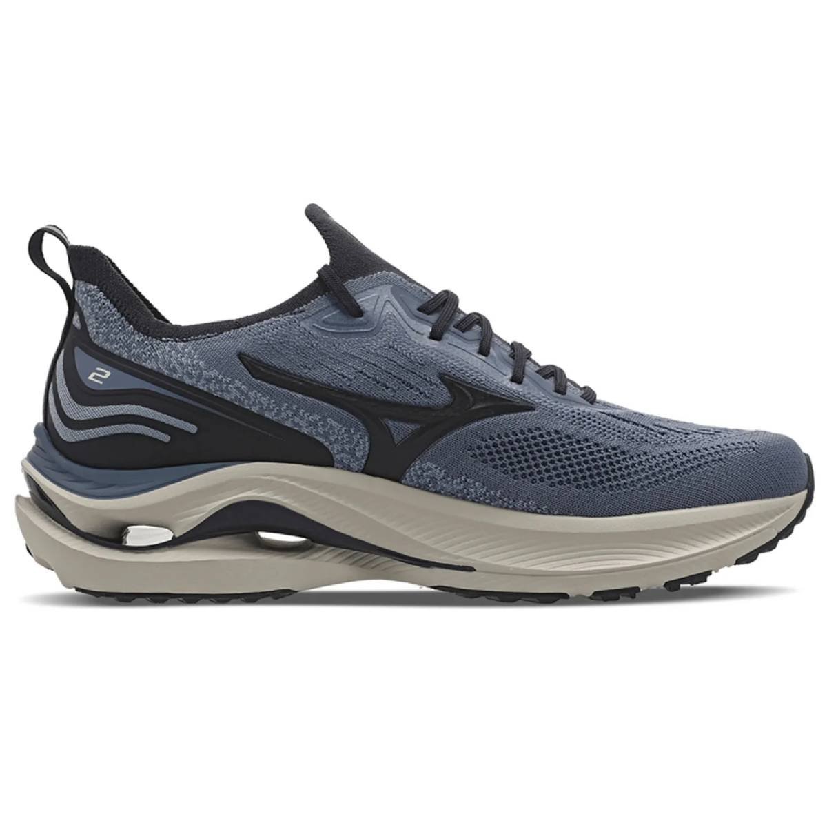 Tênis Mizuno Wave Zest Masculino Azul Azul