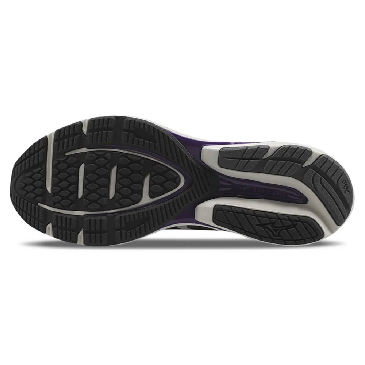 Tênis Mizuno Wave Dynasty 7 - Feminino - Preto-Roxo Preto/Roxo 4