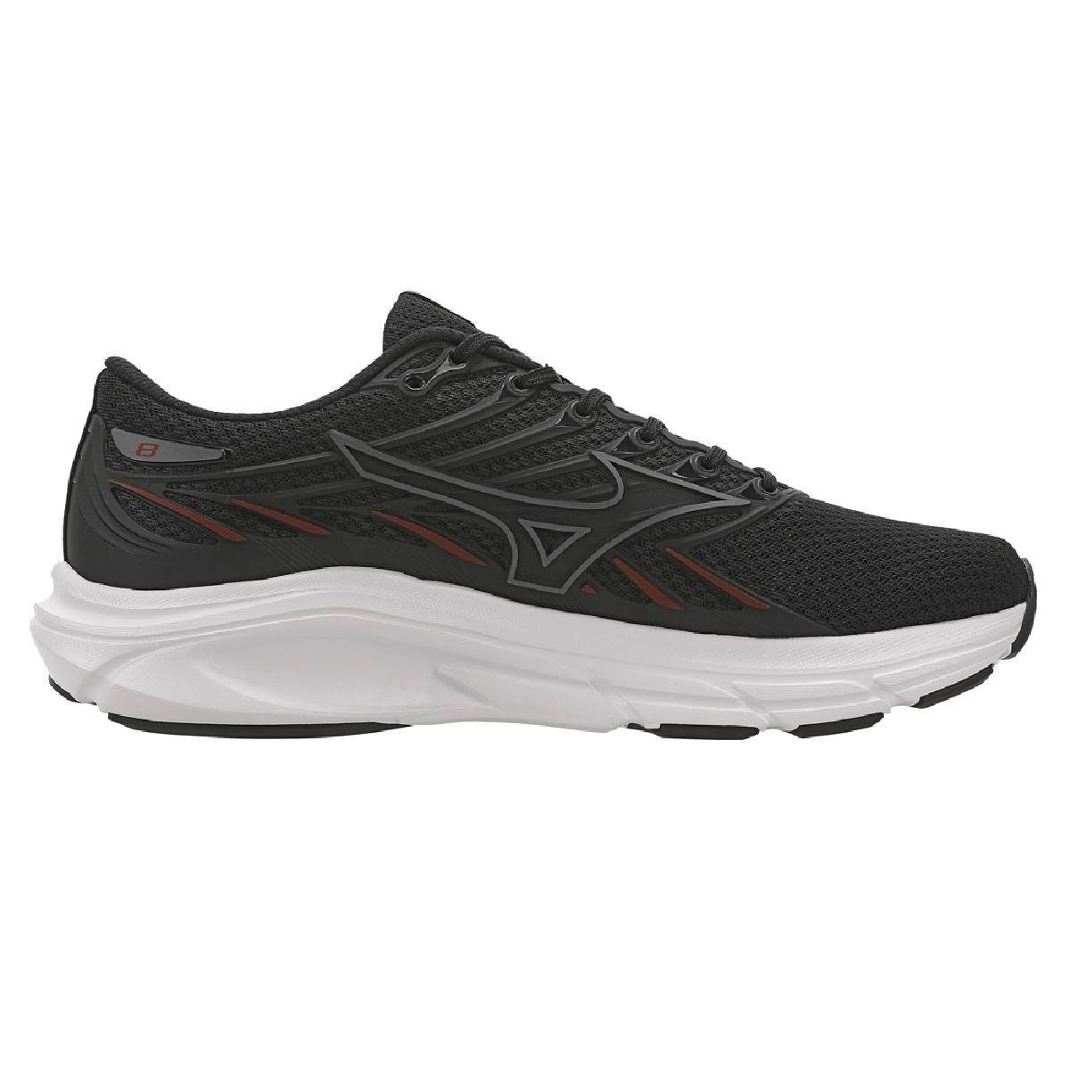 Tênis Mizuno Jet 8 - Masculino - Preto Preto 1