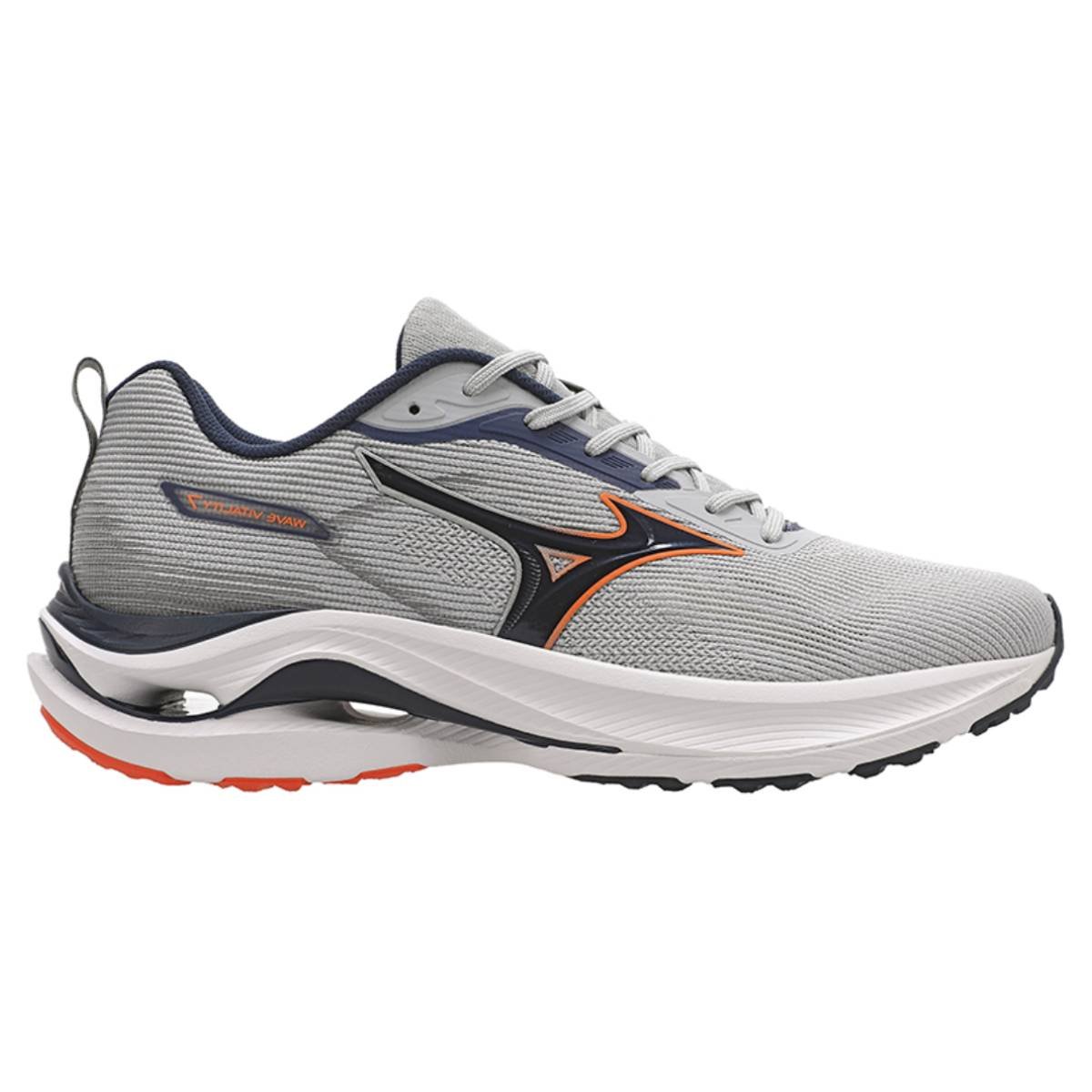 Tênis Mizuno Wave Vitality 7 Masculino - Cinza-Marinho Cinza/Marinho
