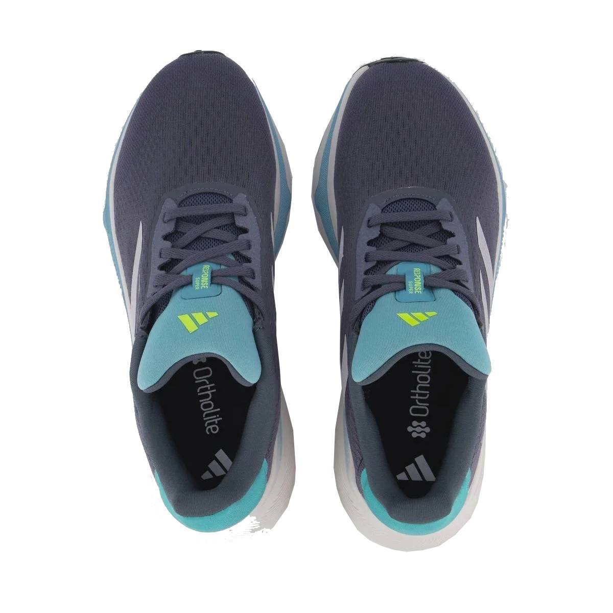 Tênis Adidas Response Super M - Masculino - Cinza-Azul Cinza/Azul 3